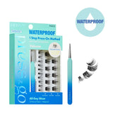 IEnvy Press & Go, Self-Adhesive Cluster Lash & Applicator Kit Waterproof, Reusable, No Glue Needed