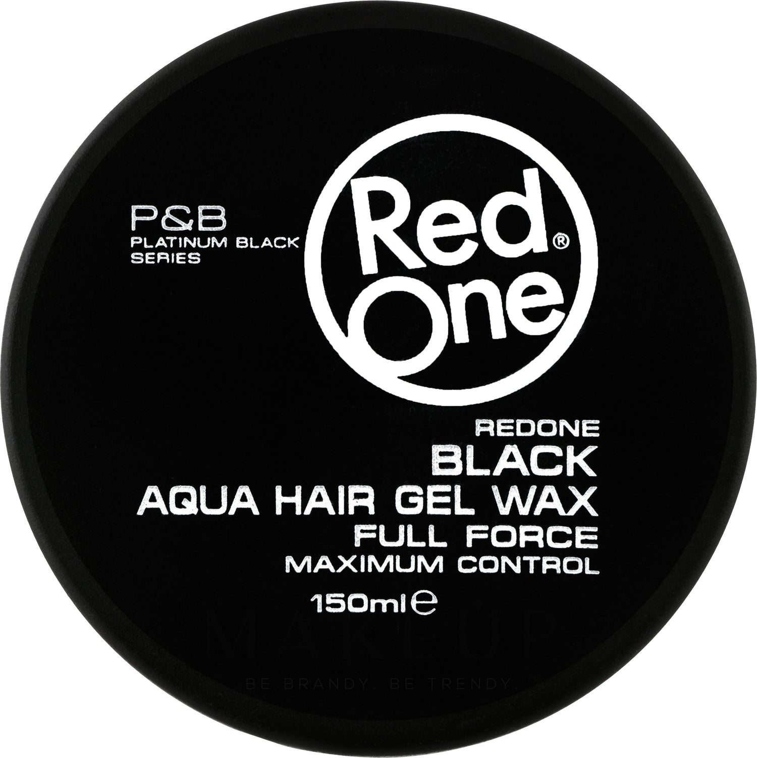 P&B Red One Max Control Aqua Hair Wax Black-1