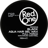 P&B Red One Max Control Aqua Hair Wax Black-1