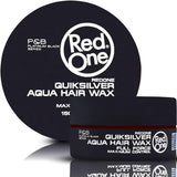 P&B Red One Max Control Aqua Hair Wax Black