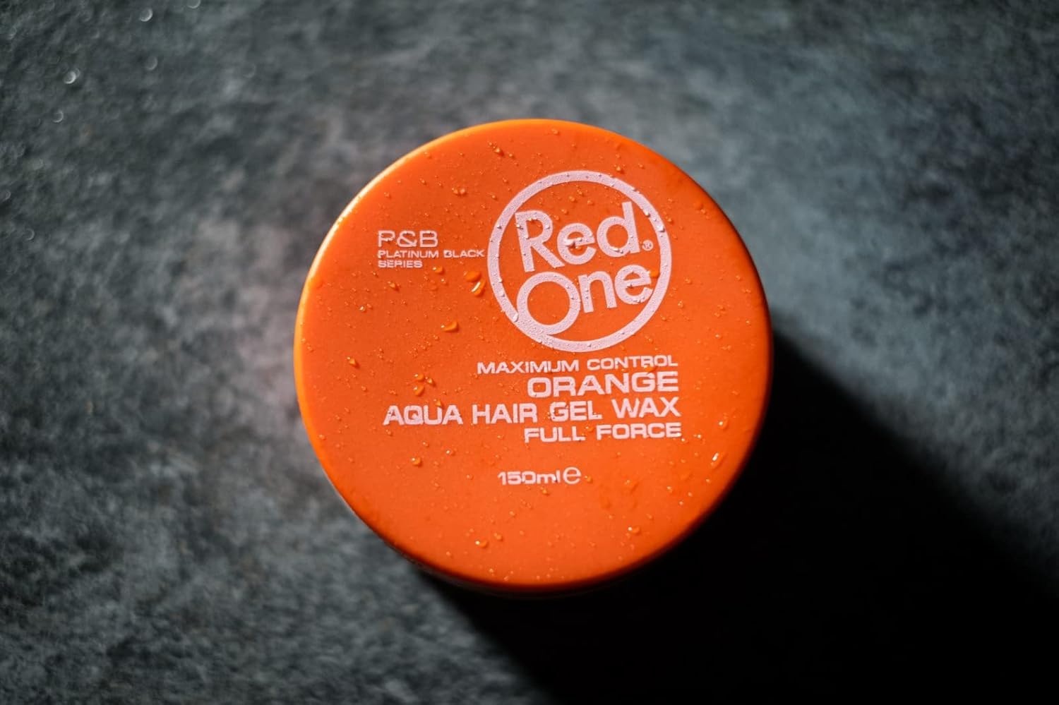 P&B Red One Max Control Aqua Hair Wax Orange 150ml-1