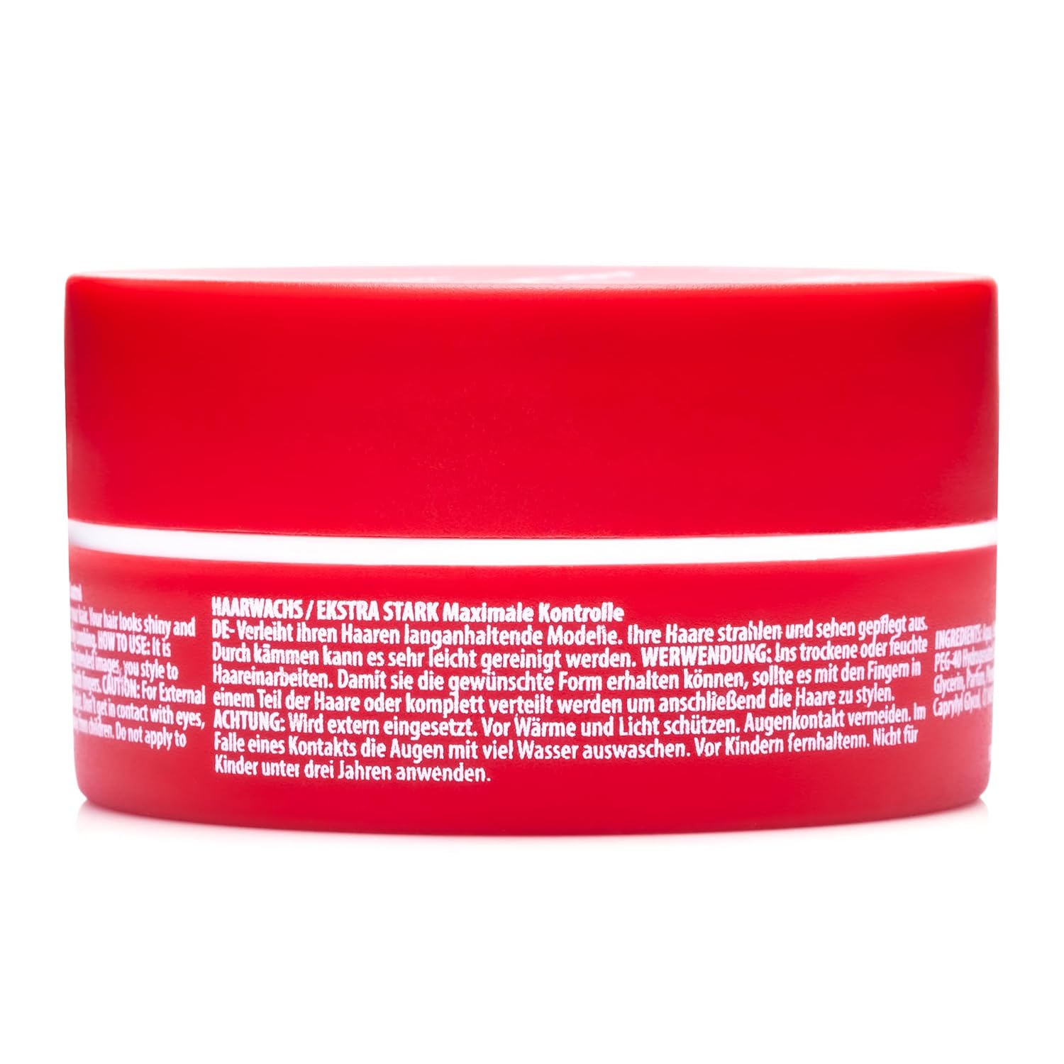 P&B Red One Max Control Aqua Hair Wax Red55