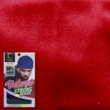Crown Red Strong Wave Velvet Durag