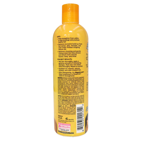 Profectiv Mega Growth Anti-Breakage Shampoo, stimulating shampoo for hair growth, anti-breakage hair shampoo, strengthening shampoo for damaged hair, nourishing hair cleanser, 12oz hair growth shampoo, hair breakage prevention shampoo, gentle daily use shampoo, softening hair shampoo, healthier hair shampoo, hair strengthening treatment shampoo, manageable hair shampoo, shampoo for longer hair