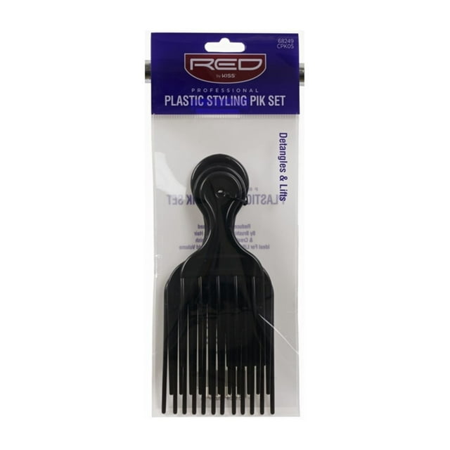 RED BY KISS Professional Plastic Styling Pik Set