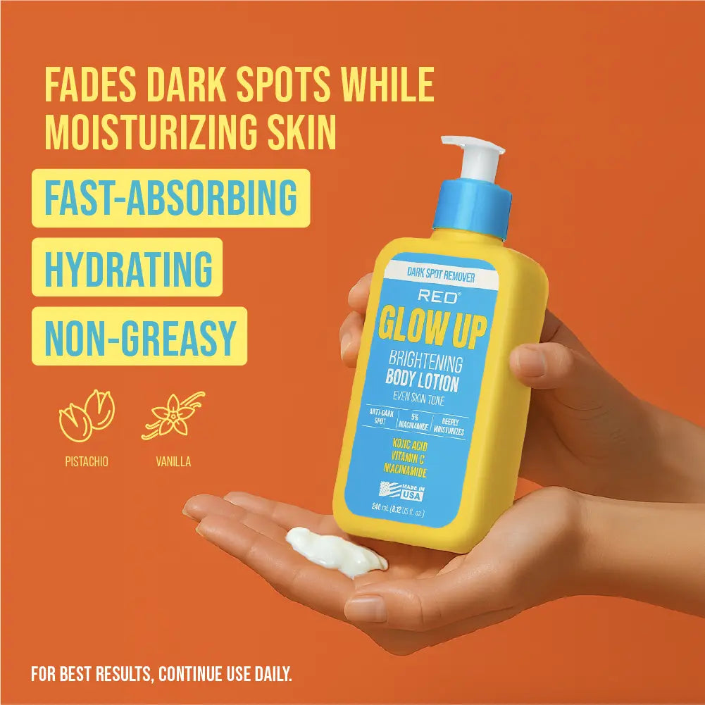 RED GLOW UP BODY LOTION 240ML GUP06-2