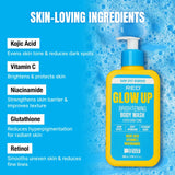 RED GLOW UP BRIGHTENING BODY WASH 230ML GUP03-2