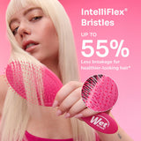 RED TANGLE FREE WET BRUSH PINK H263 Detangling Smooth, Comfortable Grip