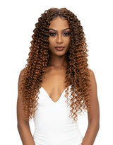 Janet Illusion 3PCS Deep Wave WITH 6x6 Closure