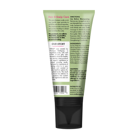 Mielle Rosemary Mint Sugar Scrub Revitalize Your Scalp