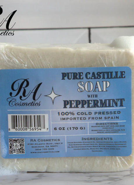 RA 100% Cold Pressed Soap, cold pressed soap 6 oz, natural handcrafted soap, Lavender cold pressed soap, Lemongrass cold pressed soap, Turmeric cold pressed soap, Peppermint cold pressed soap, nourishing skin soap, gentle cleansing soap, face and body soap, chemical free soap, soothing skin soap, refreshing body soap, brightening soap bar, cooling soap bar, all skin types soap,