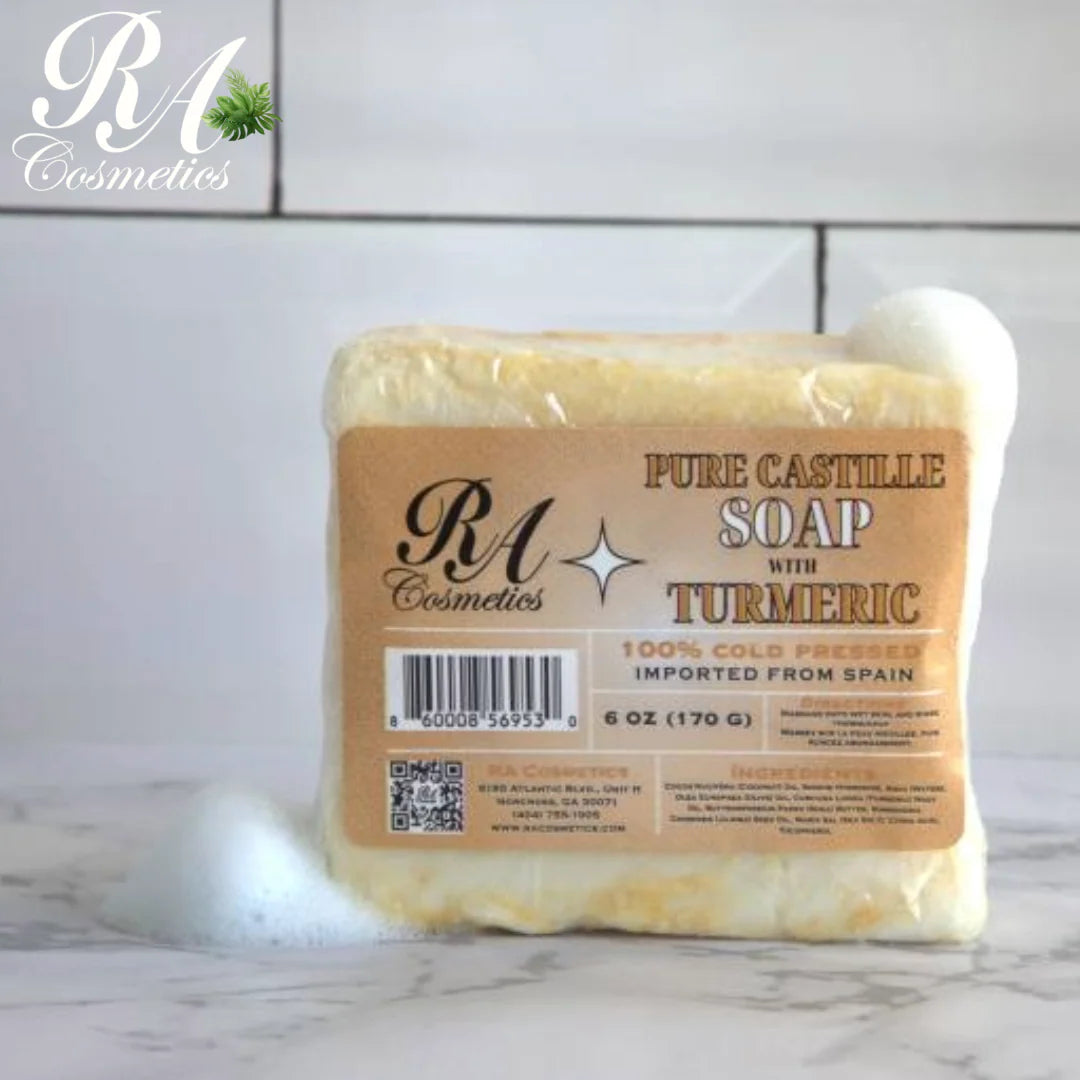 RA 100% Cold Pressed Soap, cold pressed soap 6 oz, natural handcrafted soap, Lavender cold pressed soap, Lemongrass cold pressed soap, Turmeric cold pressed soap, Peppermint cold pressed soap, nourishing skin soap, gentle cleansing soap, face and body soap, chemical free soap, soothing skin soap, refreshing body soap, brightening soap bar, cooling soap bar, all skin types soap,
