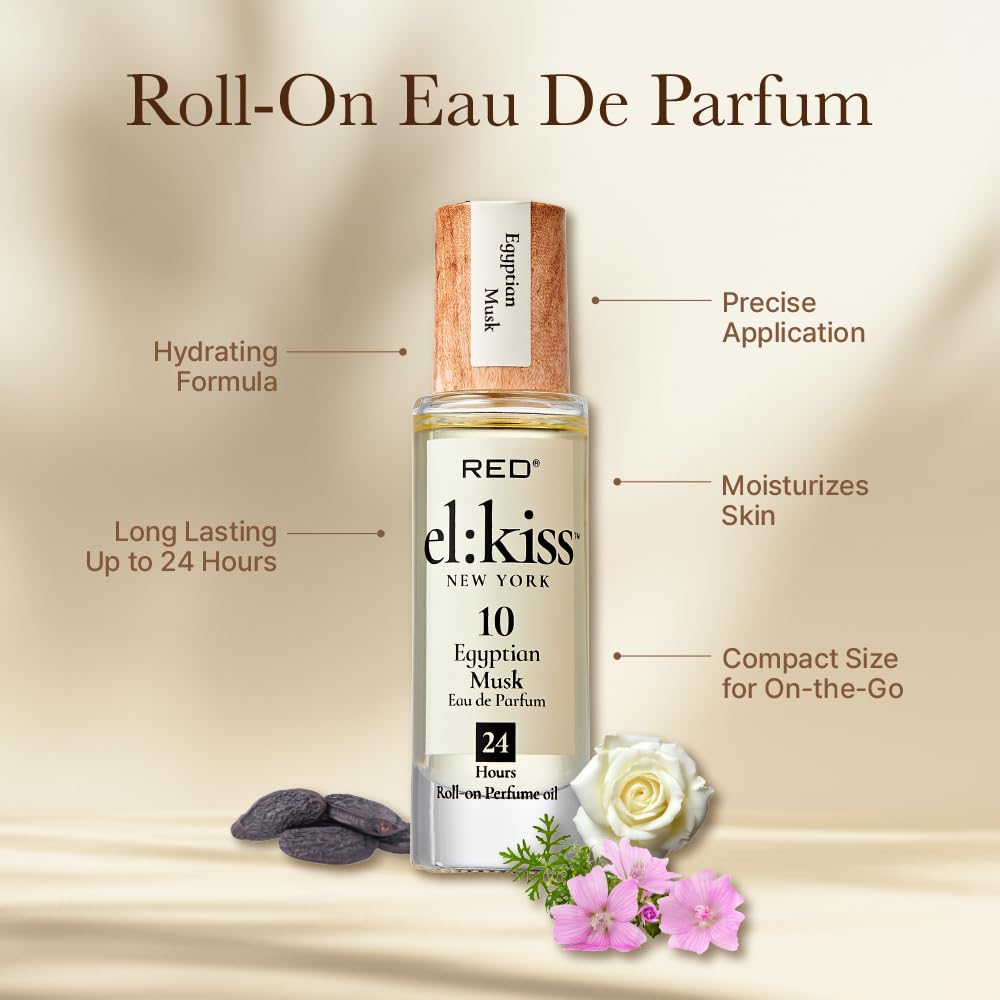 Red EL KISS Roll-On Perfume_Egyptian_Musk_2