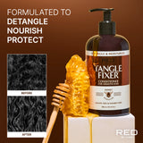 Red by Kiss Tangle Fixer Leave In Conditioner, nourishing leave in conditioner, detangling leave in hair treatment, lightweight leave in conditioner, hair softening leave in conditioner, daily use leave in conditioner, manageability enhancing leave in, moisturizing leave in for dry hair, smooth and silky hair leave in, hair knot reducing conditioner, leave in conditioner for all hair types, Red by Kiss hair care product, conditioning hair treatment, tangle control leave in conditioner