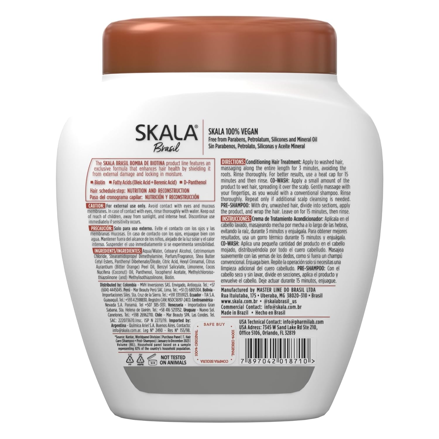 SKALA BRASIL BOMBA DE BIOTINA 2IN1 TREATMENT 35.2OZ-1