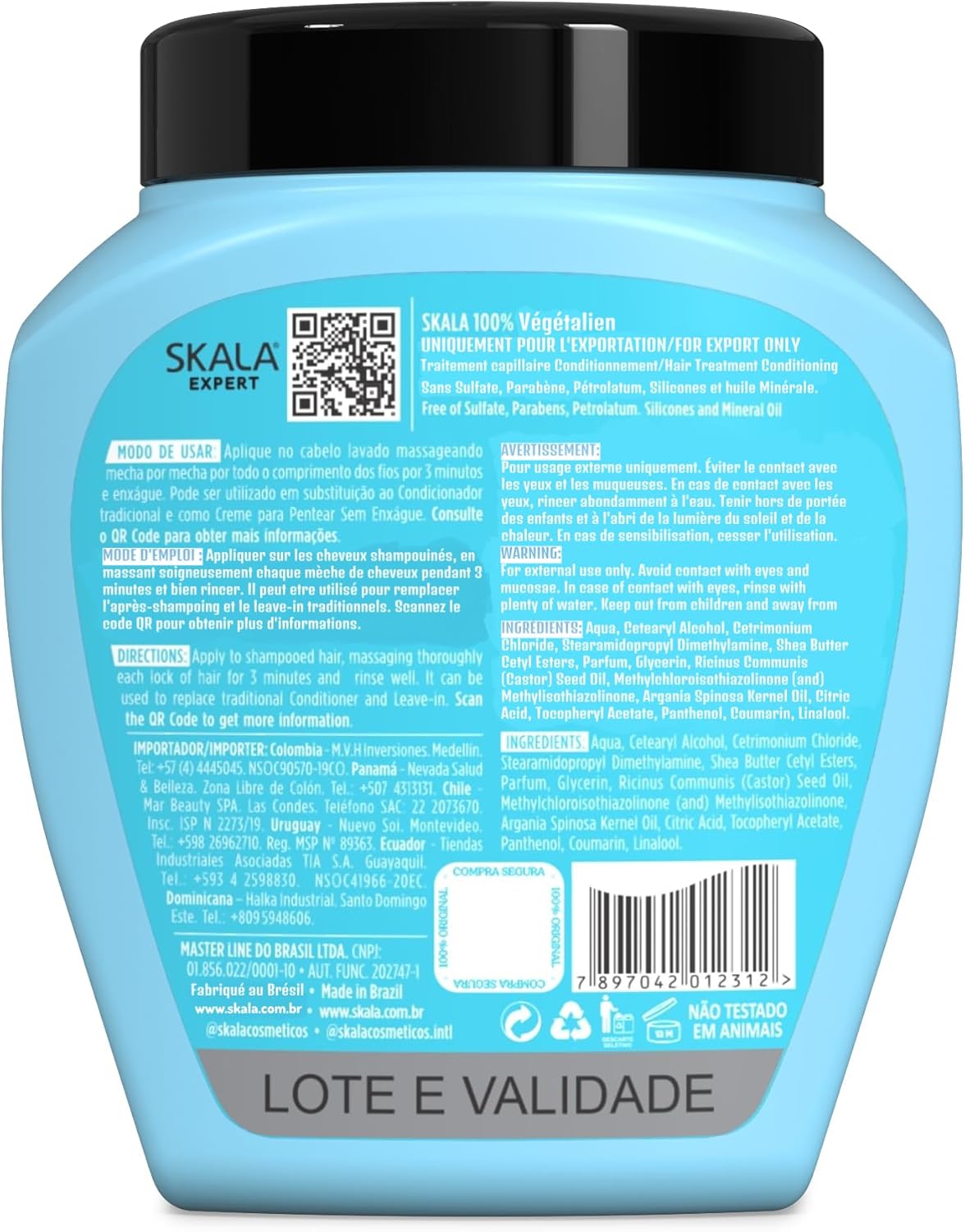 SKALA BRASIL MAIS CACHOS 2IN1 TREATMENT 35.2OZ-1