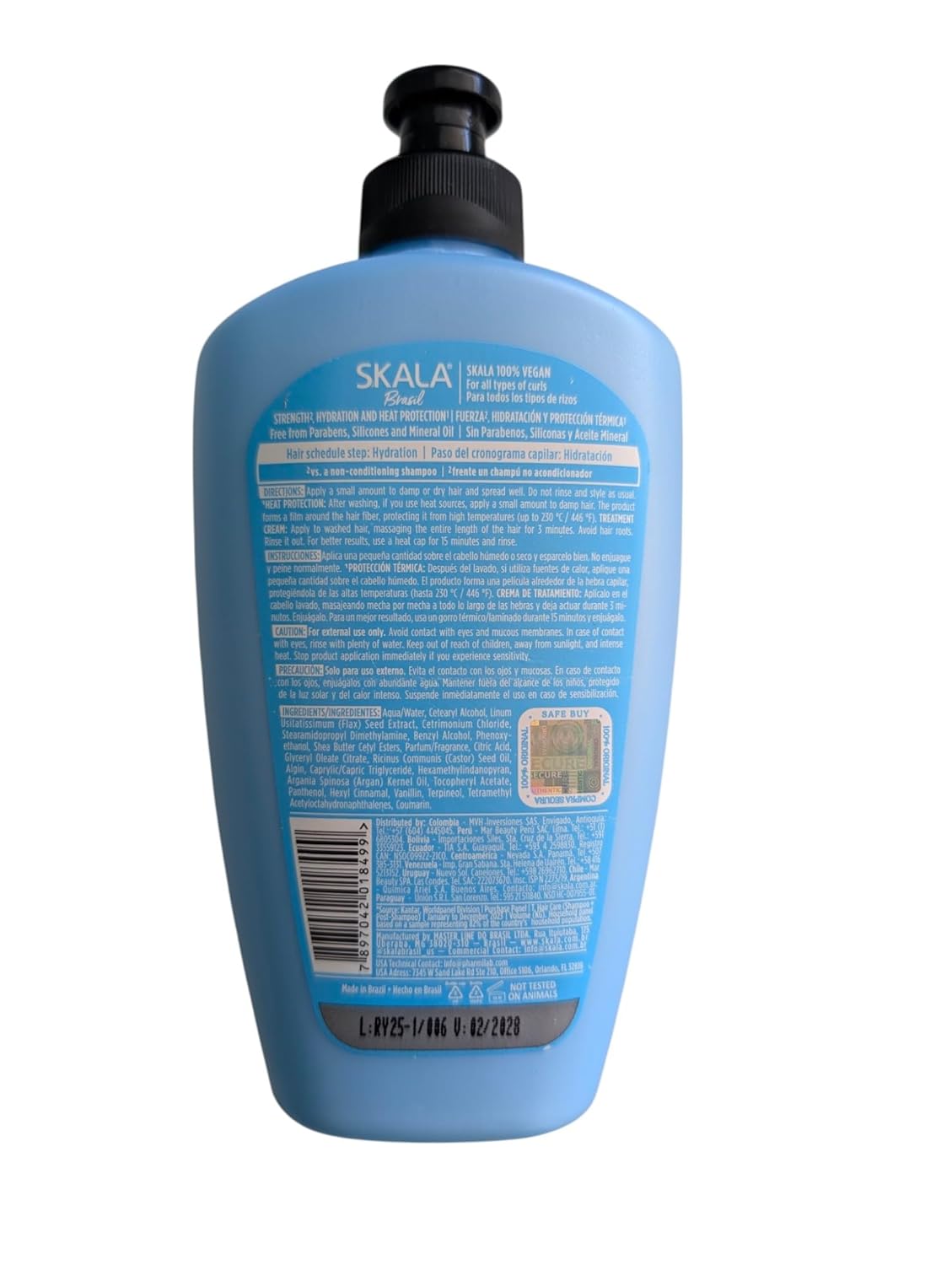 SKALA BRASIL MAIS CACHOS 3IN1 TREATMENT CREAM 8.8OZ-2