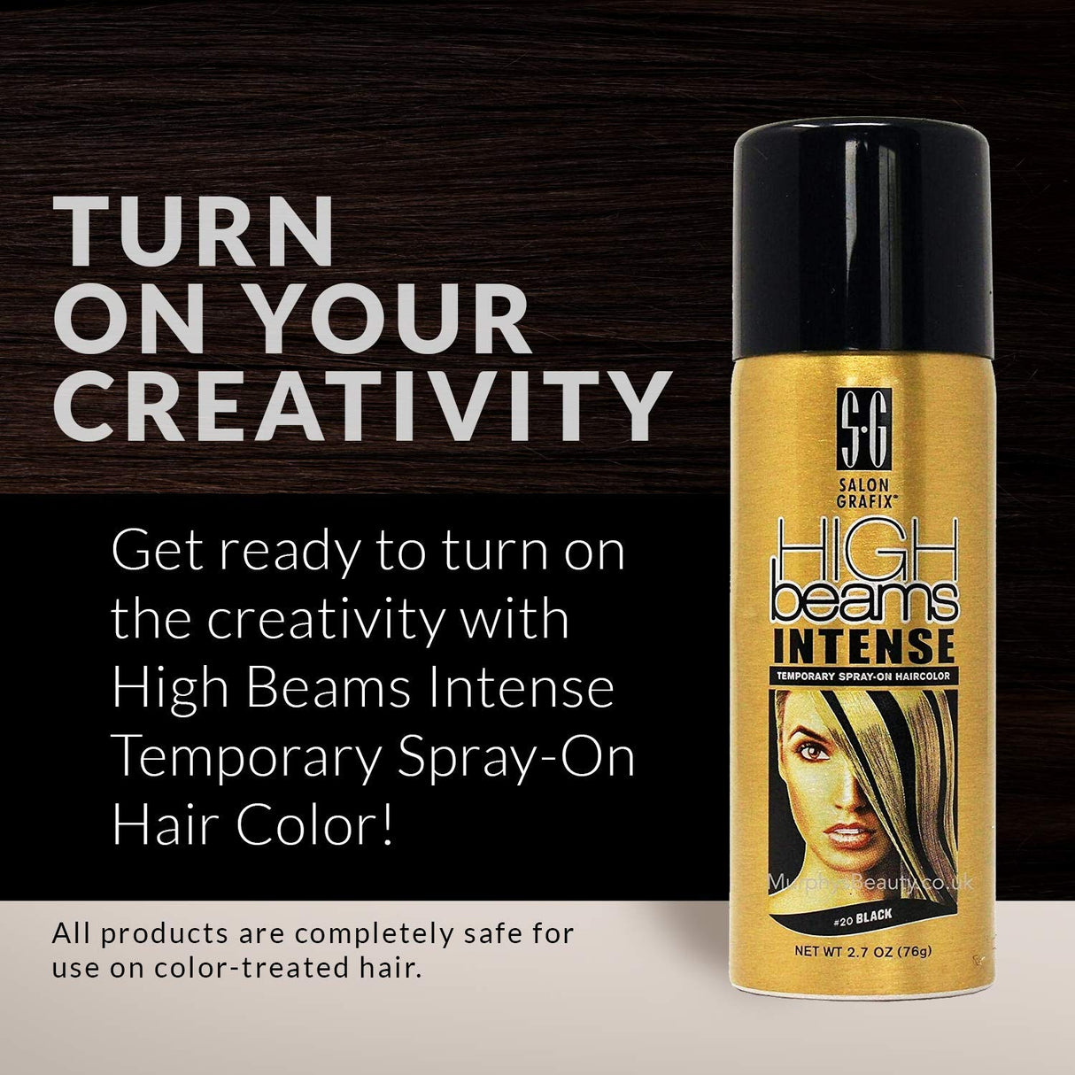 High Beams Intense Temporary Spray-On Hair Color - 2.7Oz