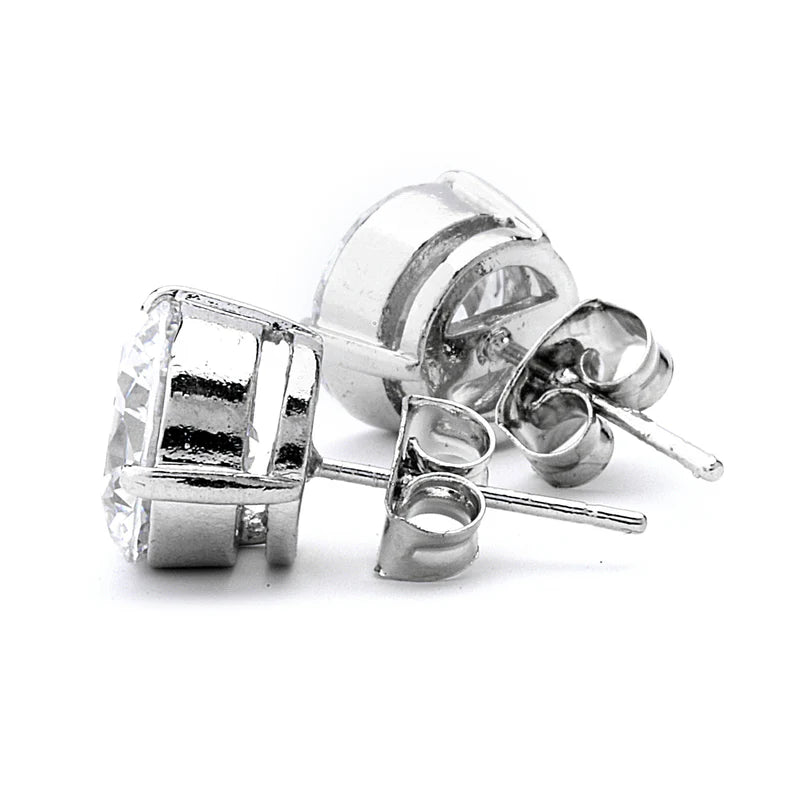 Joy Jewelry AAA Cubic Zirconia Stud Earrings