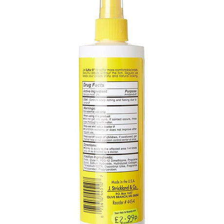 SULFUR8 FOR BRAIDS - 12OZ