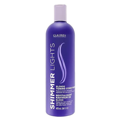Shimmer Lights purple conditioner, purple toning conditioner, blonde hair conditioner, anti brass conditioner, silver hair toner, gray hair conditioner, violet pigment conditioner, color correcting conditioner, blonde hair care product, salon toning conditioner, color treated hair conditioner, yellow tone neutralizer, moisturizing purple conditioner, professional hair care, brightening hair conditioner,