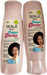 Skala Brasil Crespo Divino Shampoo & Conditioner 10.99oz Nourishing, Hydrating, Defining Formula-2