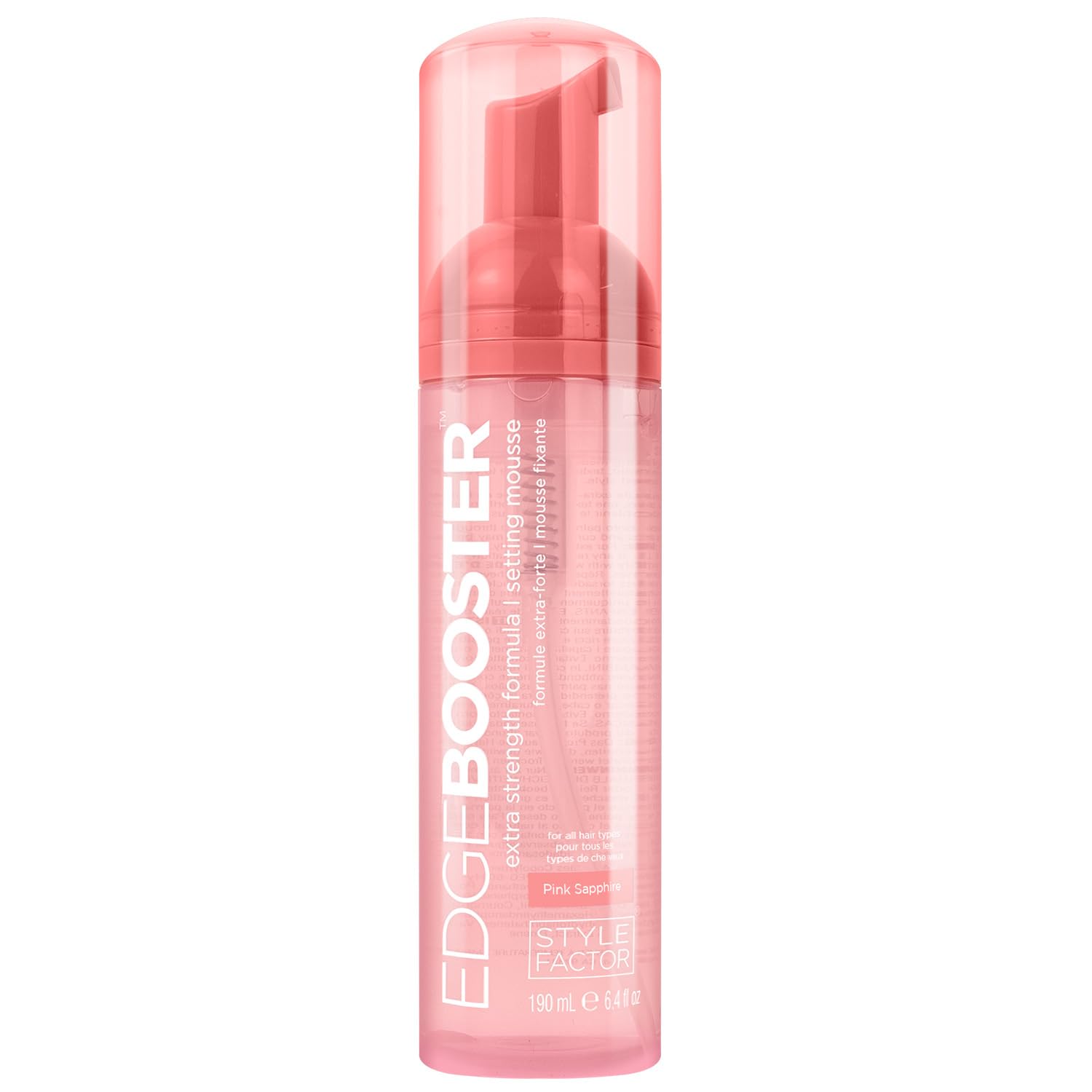Style Factor Edge Booster Extra Strength Setting Mousse –  (6.4 oz)_Pink_Sapphire_2
