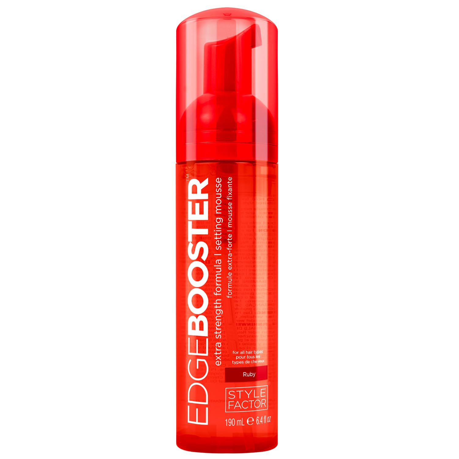 Style Factor Edge Booster Extra Strength Setting Mousse –  (6.4 oz)_Ruby_1