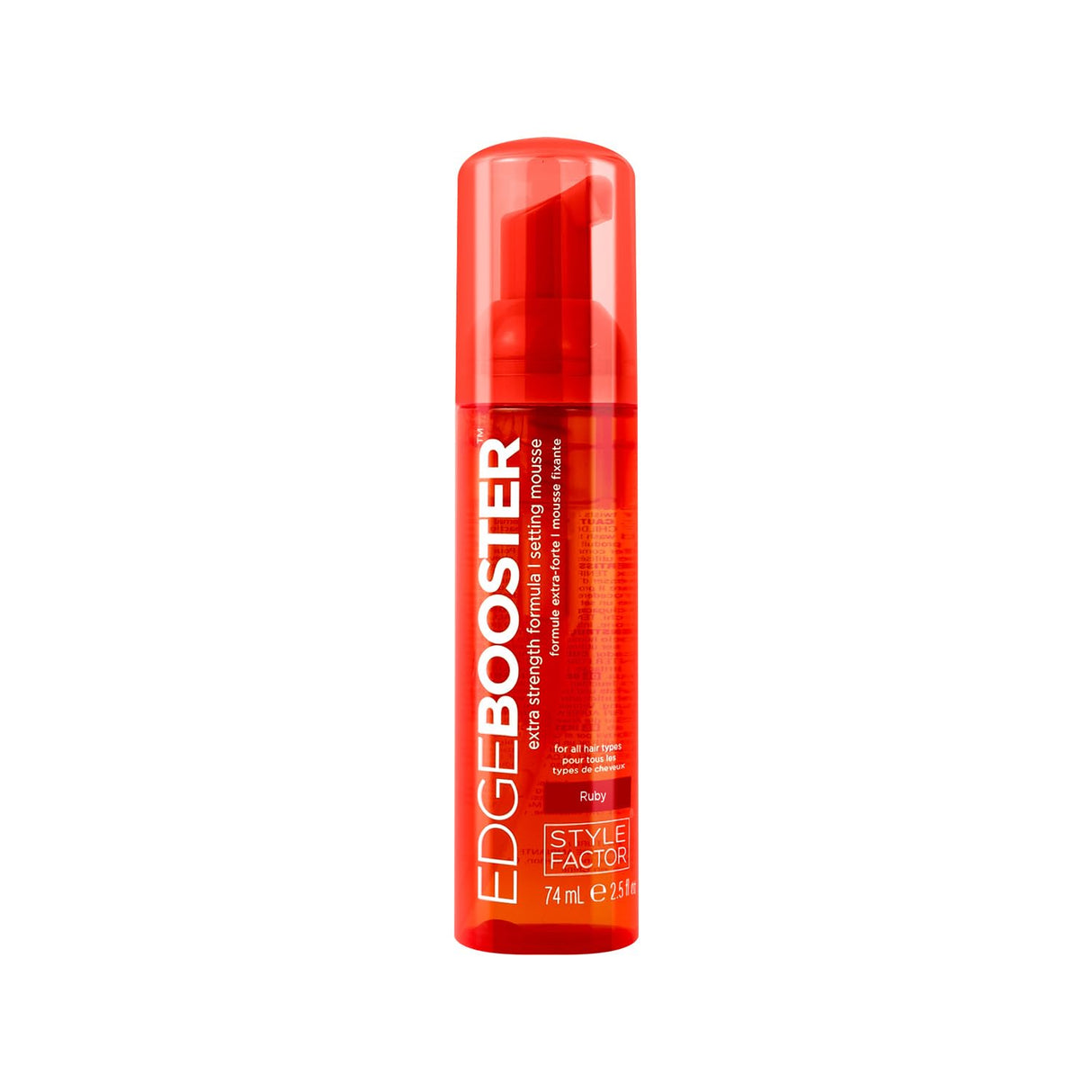 Style Factor Edge Booster Extra Strength Setting Mousse – Travel Size (2.5 oz)