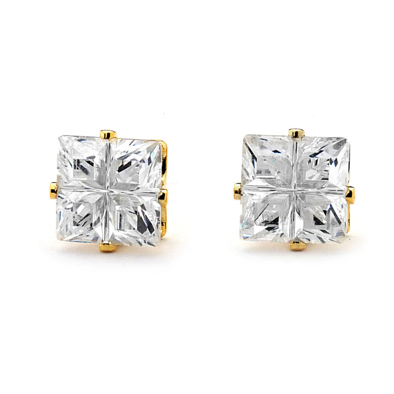 Joy Jewelry Sterling Silver Cubic Zirconia Earrings