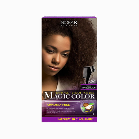 Nicka K New York Tyche Magic Hair Color Permanent Cream Hair Dye For Women