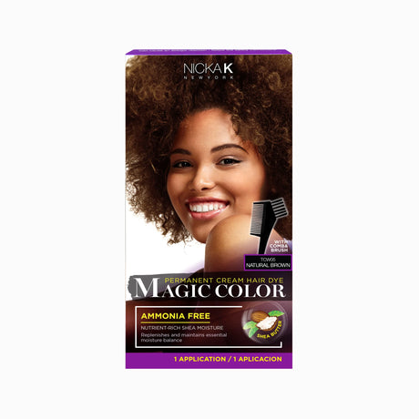Nicka K New York Tyche Magic Hair Color Permanent Cream Hair Dye For Women