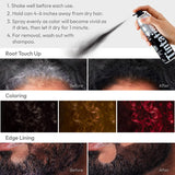 RED BY KISS Tintation Temporary Hair Color Spray - 6 oz