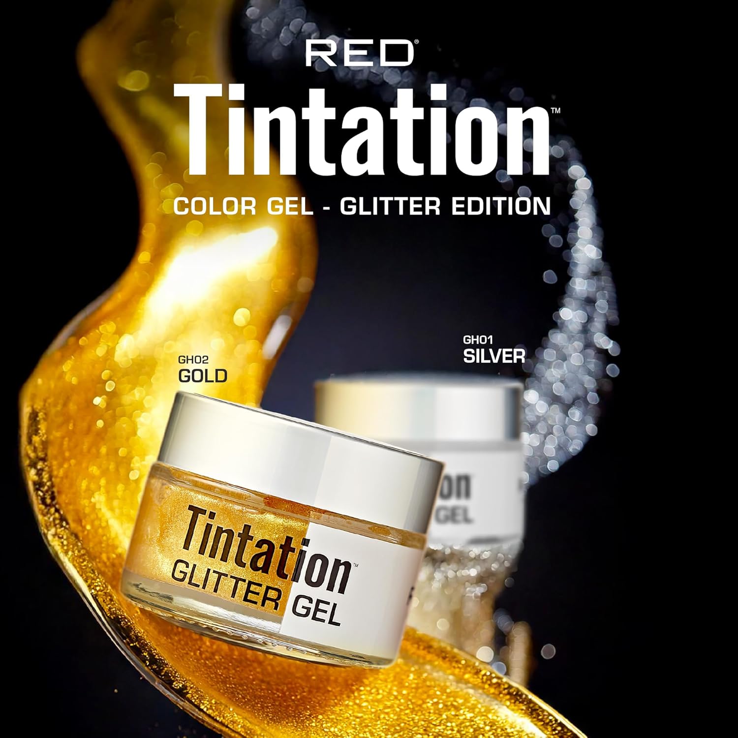 Tintation Glitter Body and Hair Gel – Long Lasting Sparkle, Quick Drying, Waterproof for Events, Parties, Festival Rave-6
