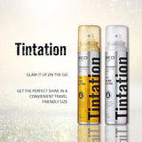 Tintation Glitter Spray – Long-Lasting Body & Hair Sparkle Red By Kiss 