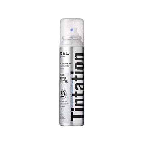 Tintation Glitter Spray – Long-Lasting Body & Hair Sparkle Red By Kiss -4