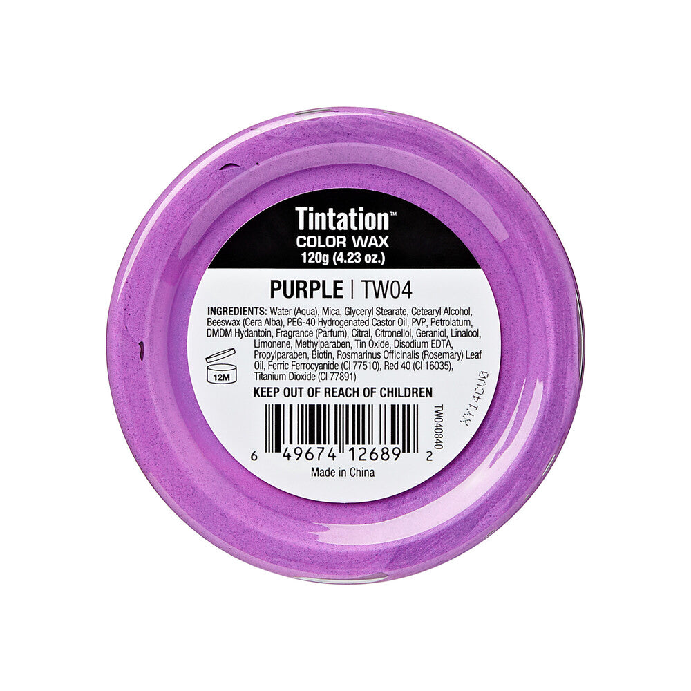 Tintation Hair Color Wax by KISS Styling & Vibrant Color 3.5 oz