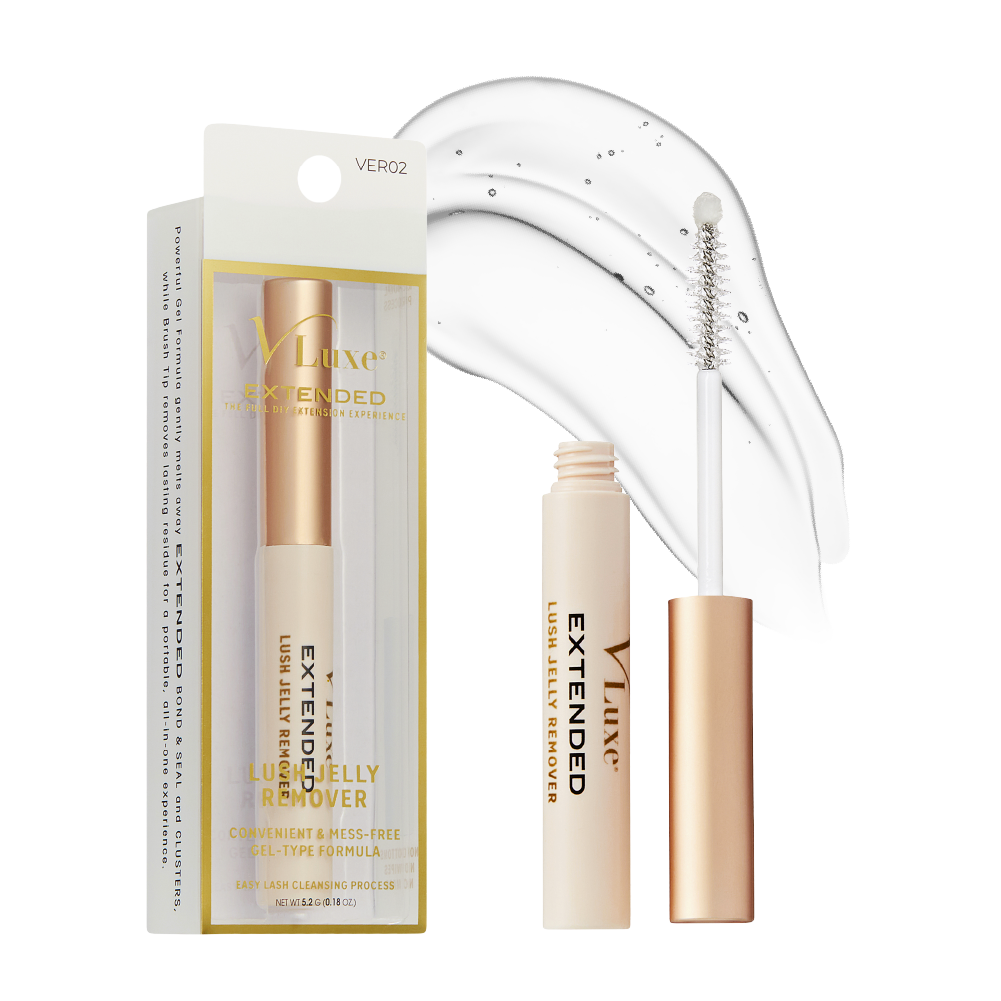 VLuxe By IEnvy Lush Jelly Lash Remover No-Drip Gel with Built-In Brush Applicator