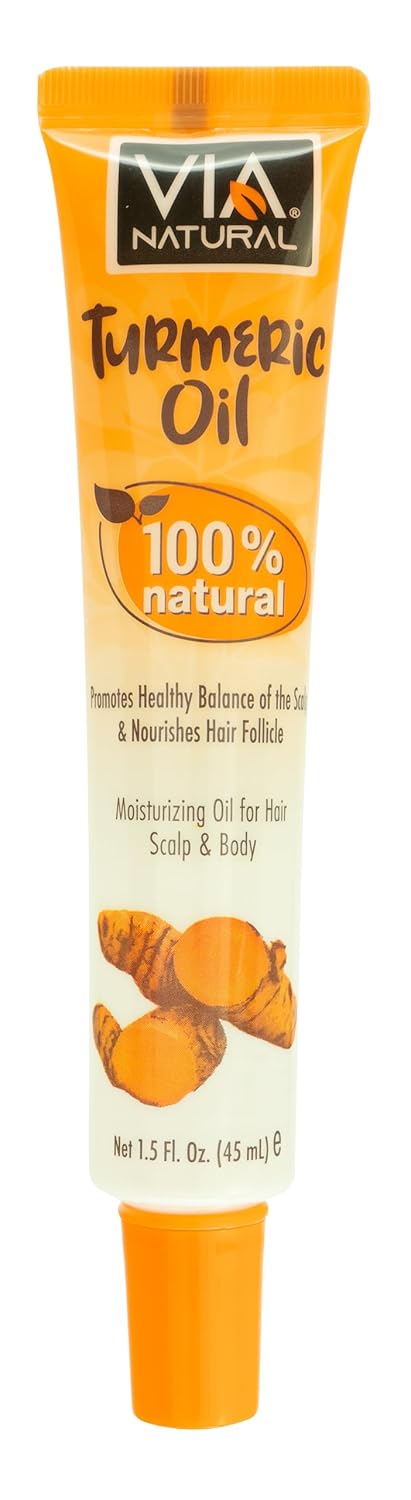 Via Natural Nourishing Hair & Scalp Oil – 1.5oz