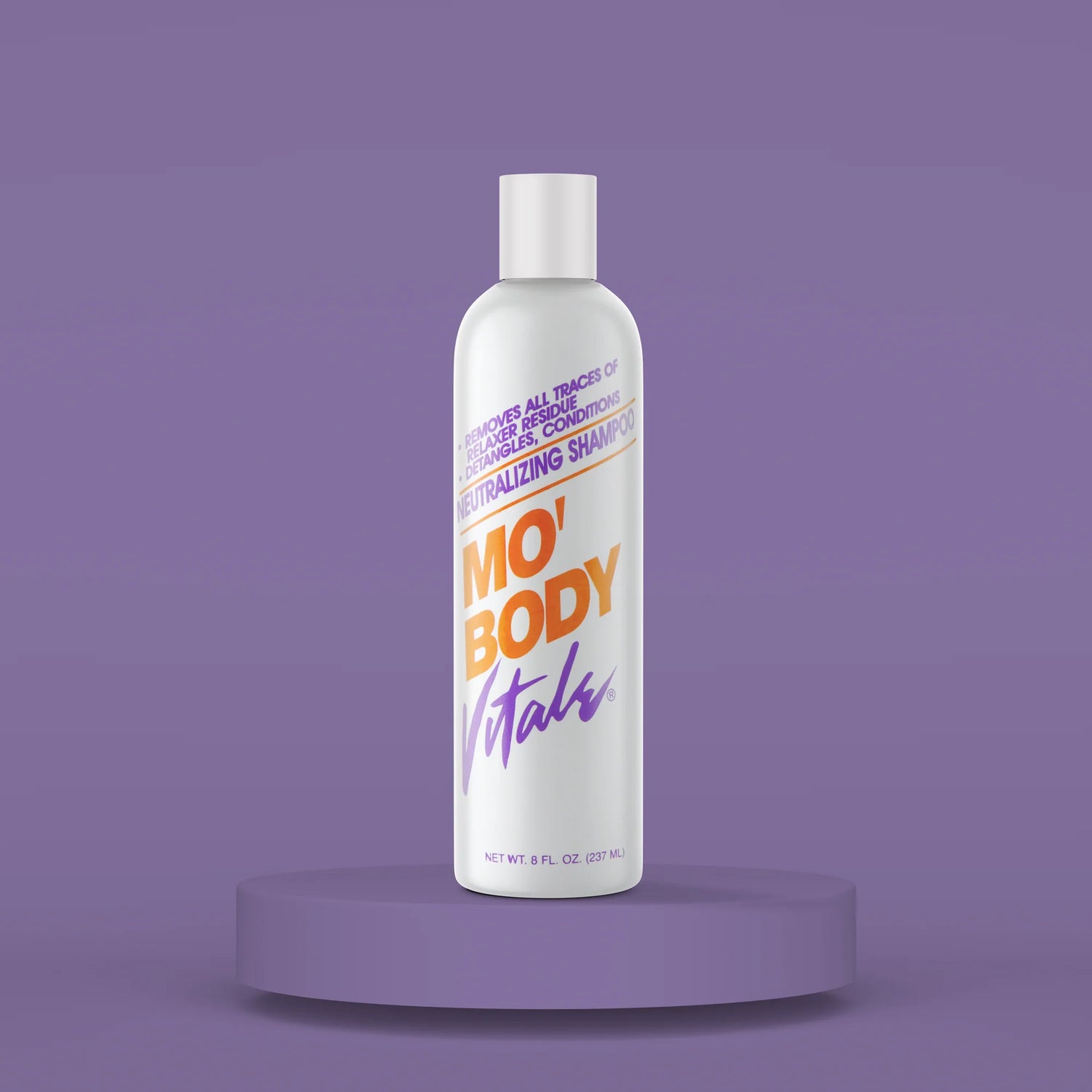 Vintage Mo Body Vitale Neutralizing Shampoo 8oz, neutralizing shampoo, post relaxer shampoo, chemical treatment shampoo, pH balancing hair shampoo, residue removing shampoo, gentle cleansing shampoo, shampoo for chemically treated hair, hair neutralizer shampoo, salon quality neutralizing shampoo, professional hair care shampoo, healthy hair cleanser, Mo Body hair care product