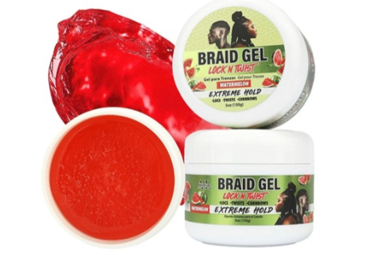 Braid Gel Lock'n Twist Extreme Hold - Maximum Control Styler