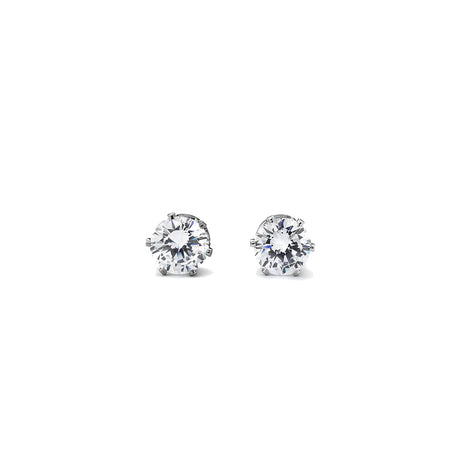 Joy Jewelry Sterling Silver Cubic Zirconia Earrings