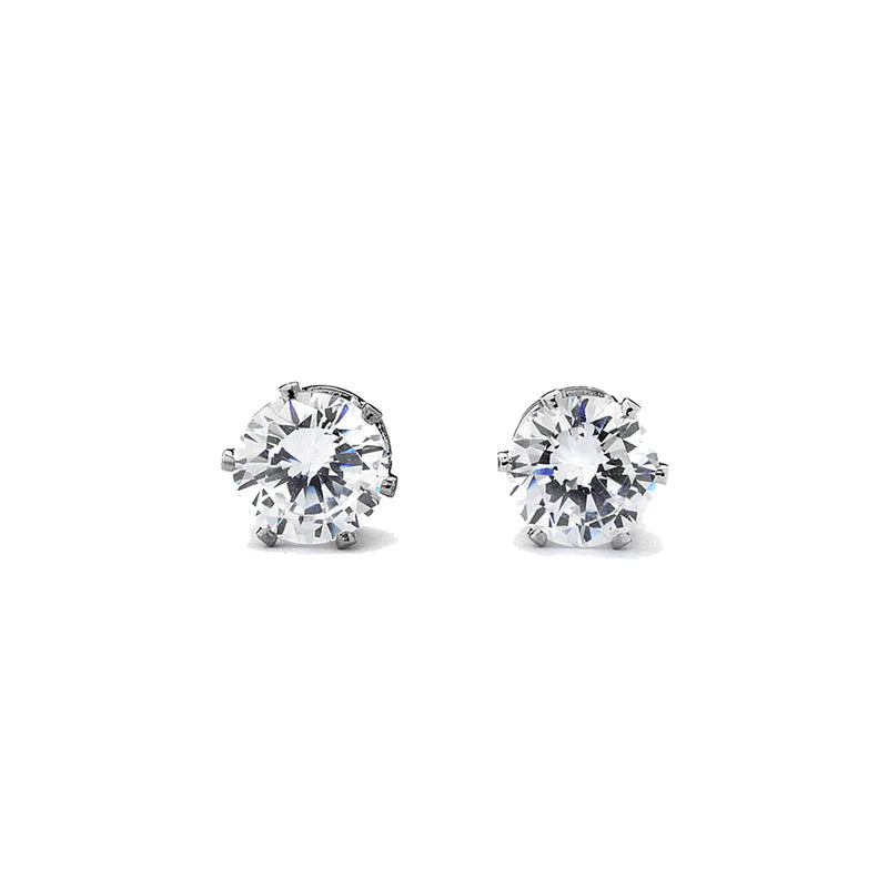 Joy Jewelry Sterling Silver Cubic Zirconia Earrings