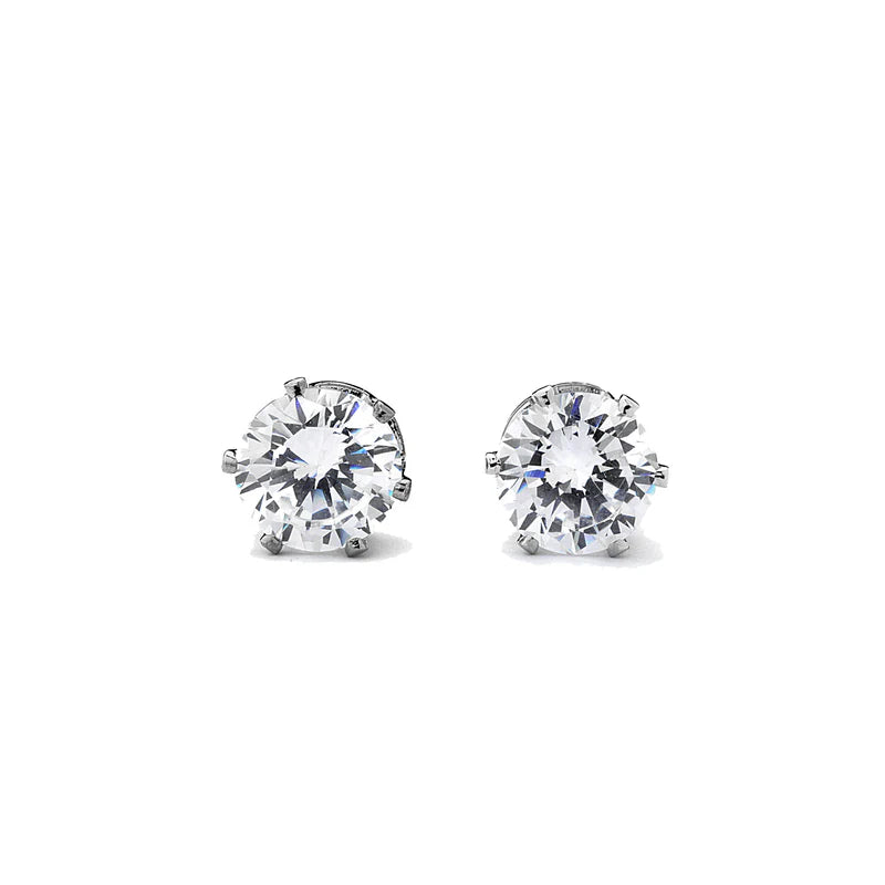 Joy Jewelry Sterling Silver Cubic Zirconia Earrings