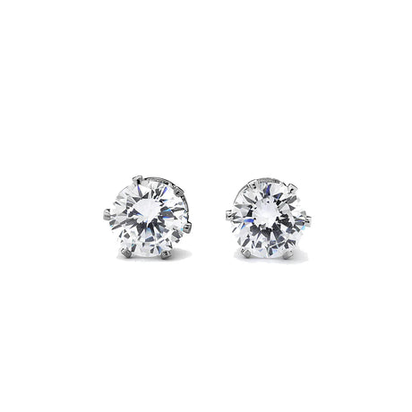 Joy Jewelry Sterling Silver Cubic Zirconia Earrings
