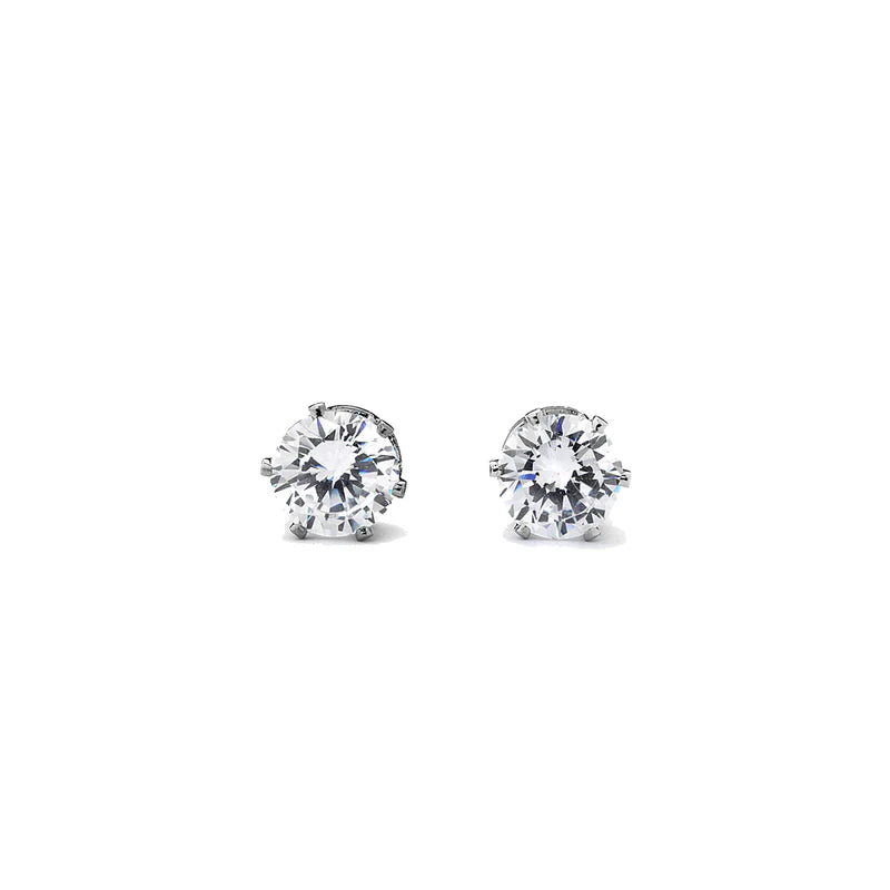 Joy Jewelry Sterling Silver Cubic Zirconia Earrings