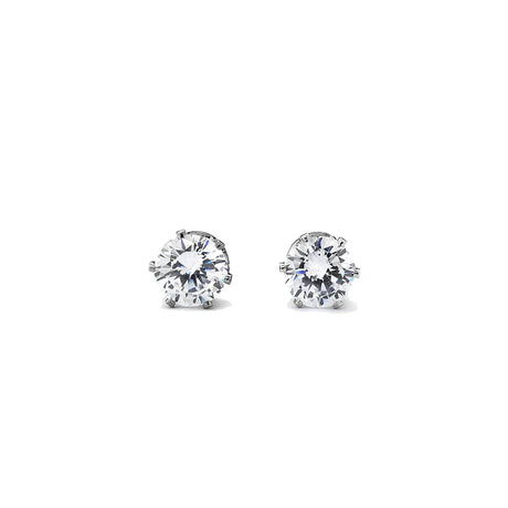 Joy Jewelry Sterling Silver Cubic Zirconia Earrings