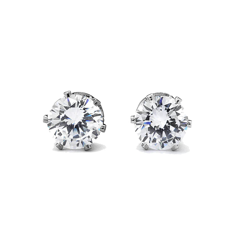 Joy Jewelry Sterling Silver Cubic Zirconia Earrings