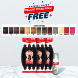 Outre X-Pression Twisted Up Crochet Braid - 3X Springy Afro Twist  16" + Free Styling Foam