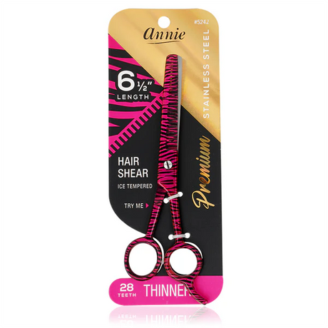 Annie Stainless Steel Straight Hair Shears